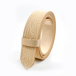 1Pc Deepeel 3.8cm*110/120cm First Layer Cowhide Embossed Belt with Pin Buckle Band DIY Handmade Crafts Leather Belts Accessories