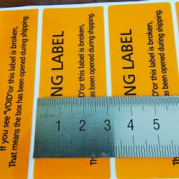 100PCS 80x30mm SEALING LABEL Sticker for Boxes Security OPEN VOID Left If Tampered Removal Proof Water Resistant Vinyl Tag