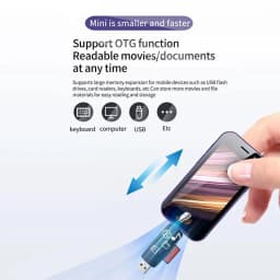 SOYES XS14 Pro 3.0in 4G Mini Smartphone Android 9.0 Dual Sim Face ID Dual Camera WIFI Bluetooth FM Hotspot GPS OTG Mobile Phone