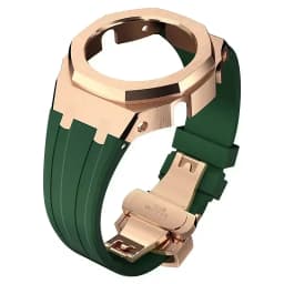 Mod Kit For Casioak GMAS2100 Stainless Steel metal Case Rubber Strap for Mod Kit GMA-S2100 4thGen Replacement shoc K Accessories