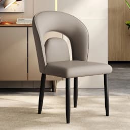 UVR High Quality Dining Chair Home Kitchen Backrest Stool Hotel Cafe Upholstered Chair Design Restaurant Chair Furniture