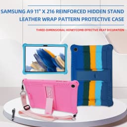 Tablet Cover For Samsung Galaxy Tab A11+A9+11"plus Case SM-X210 X215 X230 A9 8.7 SM-X110/X130 Soft Silicon Kids Stand funda capa