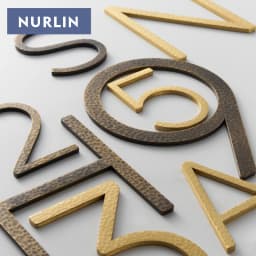 Nurlin Solid Brass Hammered Antique Brass 4-12 Inches 10-30cm Big Number Letter Door House Public Floating Signature