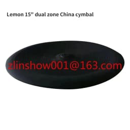 Lemon drum cymbal 15" China dual zone full covered with choke
