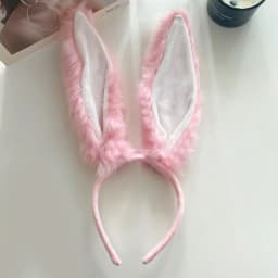 Oversized Rabbit Ears Headband Plush Beast Ears Hair Accessories Rabbit Girl Dress Up Headband Cute Headgear