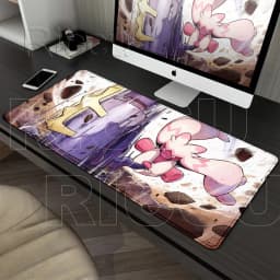 Mouse Pads P-pokemon Tinkaton Gamer Computer Keyboard Rug Rubber Non-slip Mats Kawaii LockEdge Carpet Gaming Accessories XXL Mat