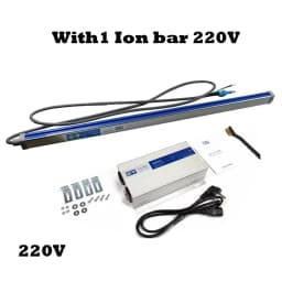 45-180cm Ionizing Air Bar Anti Static Ionizing Bar with High Voltage Generator 110V 220V Electricity Remover Ionizing Air Rod