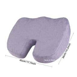 Comfortable Breathable Seat Cushion, U-Shaped Design Wave Sponge Massage Cushion Can Relieve Buttock Pressure/Coccyx Pain