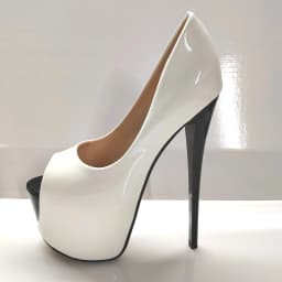 Spring Autumn 2024 Sexy Stilettos 19cm Thin High-Heeled Patent Leather Platforms Shoes Woman Evening Party Gold Red Pink Pumps