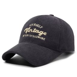 FS Brand 3D Letter Corduroy Caps For Men Red Brown Baseball Cap Winter Windproof Women Golf Cap Street Trucker Hat Gorras Hombre