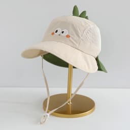 Cartoon Sunshade Baby Beach Hat Cute Bear Rabbit Ears Boys Girls Sun Visor Cap Summer Outdoor Breathable Mesh Panama Hats