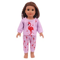 15 Styles Pajamas & Nightgown Cute Pattern Fit 18 Inch American Doll & 43Cm Baby Doll For Generation Accessories Girl's Toy