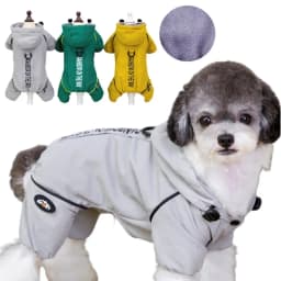 Waterproof Pet Jumpsuits Winter Fleece Dog Clothes Coat with D-ring For Small Dogs Yorkshire Bichon Puppy Clothing ropa perro