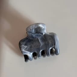 New Ink Wash Pattern Hair Claw Clips Square Pink Crab Hair Clip Plastic Large Hair Claw Headdress