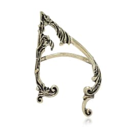 Gothic Elf Ear Clips Piercing Cartilage Climber Retro Clip Earring Punk Hip Hop Jewelry Accessories