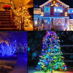 USB Led String Fairy Light DC5V RGBIC Bluetooth SmartColorful Light String 1m-50m Led Strip for Christmas Wedding Party Decor