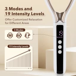 Facial Massager for Face and Neck V‑Shape Lifting Roller with Microcurrent Massage Face Slimmer Device