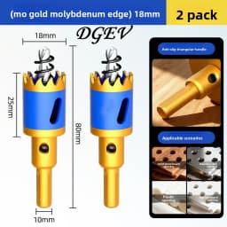 Woodworking Hole Saw Set, Electric Drill Dedicated Hole Saw Drill Bit, Wood Board, Stainless Steel, Gypsum Board Drilling Tool