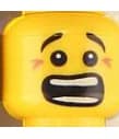 *Minifigs Male printed Head*20pcs DIY enlighten block brick part No. Compatible With Other Assembles Particles