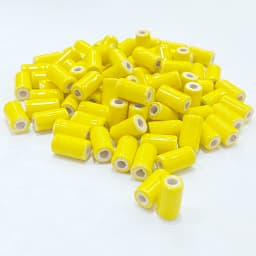 10*5MM Tube Shape Long Cylinder Ceramic Porcelain Spacer Beads For Jewelry Making DIY Column Accessory