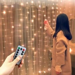 600/300 LED Window Curtain String Light Wedding Party Home Garden Bedroom Outdoor Indoor Wall Decorations