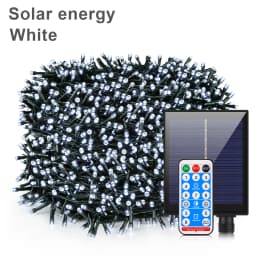 Energy Saving LED Outdoor Garden String Lights 10M 20M 30M 50M 100M Solar/EU/US Plug Charging LED Christmas Lawn Luminous Lamp