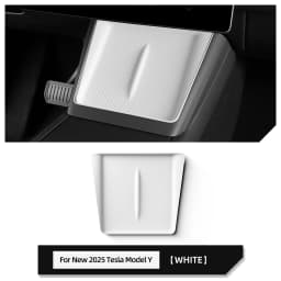 LUCKEASY for Tesla Model Y Juniper 2025 2026 Car Anti Dirt Pad Mobile Wireless Charging Anti-Slip Mats Silicone Accessiories