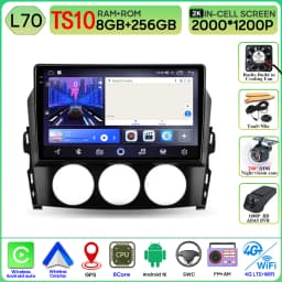 Car Radio For Mazda MX-5 MX5 III 3 NC 2005 - 2015 Stereo Multimedia Player Carplay Android Auto GPS Video Screen 5G Wifi No 2din