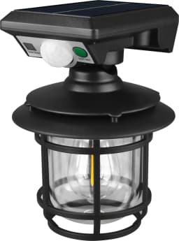 Motion Sensor Garden Street Solar Lamp IP65 Waterproof Garden Security Wall Light LED Outdoor Solar Lamp for Yard Patio Pathway
