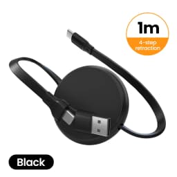 2 In 1 PD 66W/240W Fast Charging USB C Cable Retractable USB Type C To USB C Data Cord For IPhone17 Carplay Laptop Data Cable 1M