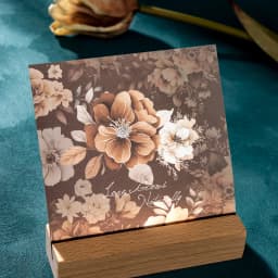 Journal GO 10pcs Large Size Flower Blooms Stickers for Scrapbooking Background Decoration Journal Card Album diy Materials