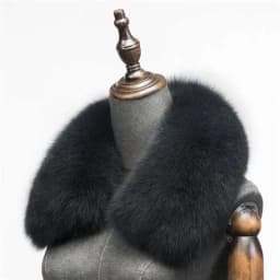 Winter Natural Fox Fur Scarf Square Collar For Men Short Scarves Neck Warm Thick Scarves Real Fox Fur Shawl Male Coat Decorate