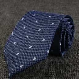 New Men's Tie Classic Stripes Striped 8cm Jacquard Necktie Accessories Daily Wear Cravat Wedding Business Party Gift