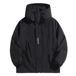 10XL 12XL Plus Size Windbreaker Men Waterproof Jacket Solid Color Black Windbreaker Coats Male Big Size Outdoor Outerwear
