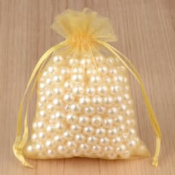 50pcs 5*7 7*9 9*12cm Small Jewelry Packaging Bag Organza Bags Gift Storage Wedding Party Candy Packaging Drawstring Pouches