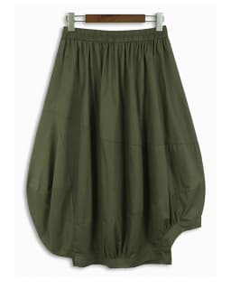 [EAM] High Elastic Waist Black Pleated Shaped Irregular Half-body Skirt Women Fashion Tide New Spring Autumn 2026   1DH5286