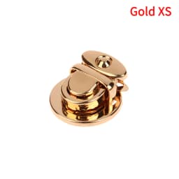 1PCS Mini Oval Twist Lock Metal Closure Buckle Turn Locks For Purse Wallet Women's Handbag Shoulder Bag Accessories