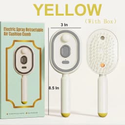 Electric Steam Brush with Water Spray Wet Electrics Hairbrush USB-C Charging for Detangling Smoothing Styling & Frizz Control