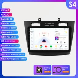 4G 8Core Android 13 Car radio GPS Stereo for FORD Transit /Tourneo Connect 2005-2014 multimedia player Autoradio 2DIN BT Carplay