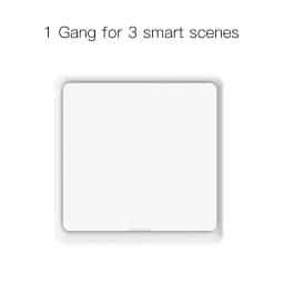 MOES 4 Gang Tuya Zigbee2MQTT Wireless 12 Scene Switch PushButton Controller Battery Powered Automation Scenario for Tuya Devices