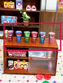 Doll House Miniature Kitchen Salad Dressing Tomato Bolognese Bean Curd Model Mini Snack Milk Black Tea Chocolate Diy Accessories