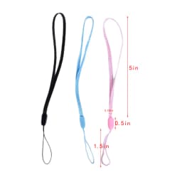 10pcs Hand Wrist Lanyard String Short Grip Lanyard Mobile Phone Strap for USB Flash Drive Keychain ID Badge Holder DIY Hang Rope