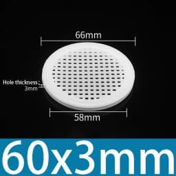 10/100Pcs Wardrobe Cabinet Air Vent Decorative Cover Durable Ventilator Grille Hole Ornaments Furniture Accessories
