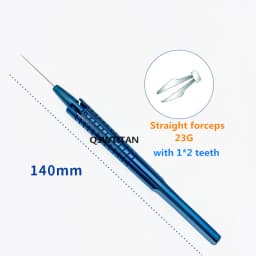Gripping jaws Capsulorhexis Forcep Gripping forceps Virtreo-Retinal Ophthalmic microsurgery instrument