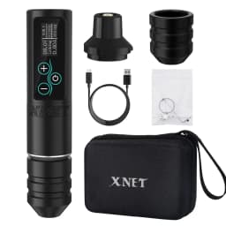 XNET Vane Wireless Tattoo Pen Machine Powerful Brushless Motor with Touch Screen Battery Capacity 2400mAh for Tattoo Artists