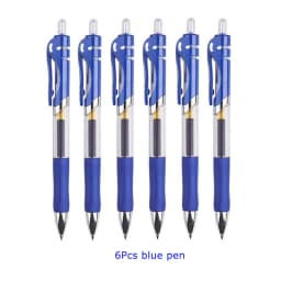 5/23pcs/set Gel Ink Pen Fine Point Gel Pens Refill Ballpoint Pen 0.5mm for Japanese Office School Cute Kawaii Stationery Supply