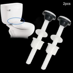 Rubber Pad Set Water Tank Screws Toilet Plastic And Rubber Thread Diameter X 0.35\\\" Toilet Fixing Screw 8 X 2.4cm