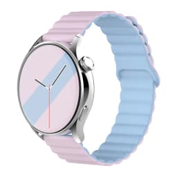 20mm 22mm Magnetic Loop For Samsung Galaxy watch 5 pro 7 6 4 Classic 42mm 46mm Silicone link bracelet huawei GT 2-2e-3-4 strap