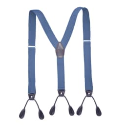 3.5 X 120cm Button Suspenders Men Braces Dark Brown Leather Vintage Pants Strap Belt for Trouser Jockstrap Hombre Suspensorios