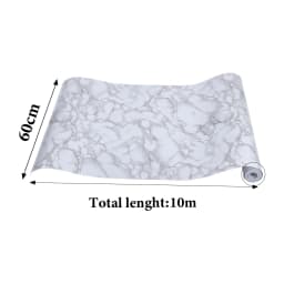 【Lifeideas】Marble Waterproof Oilproof Self Adhesive Wall Paper for Countertop
